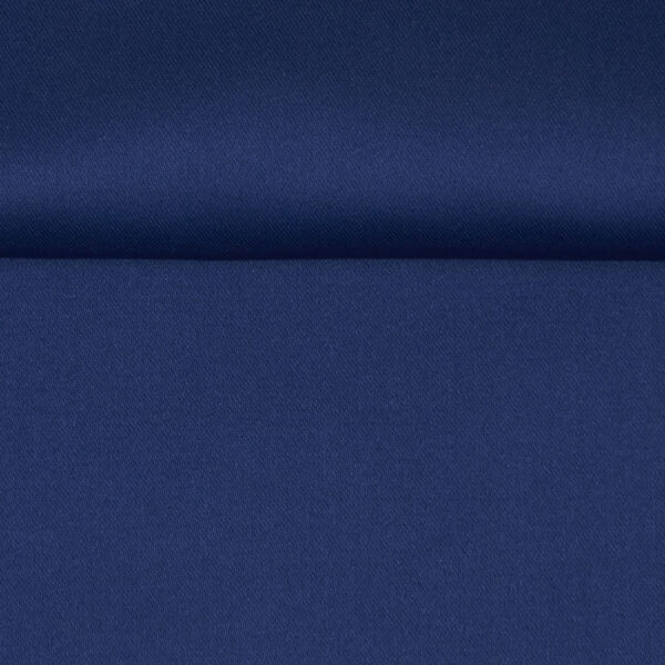 Thick polyester Satin – European Blue