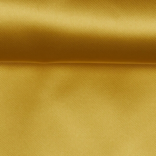 Thick Viscose/Polyester Satin – Yellow