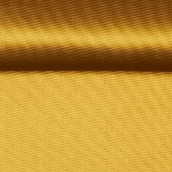 Thick Viscose/Polyester Satin – Ancient Gold
