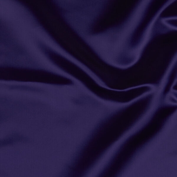 Thick Viscose/Polyester Satin – Violet