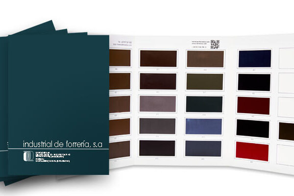 Color card valid for 100% viscose satin